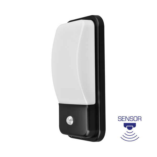 Zidna baštenska svetiljka siva, sa senzorom 20W-3000K-SNS-IP65 - Slika 1