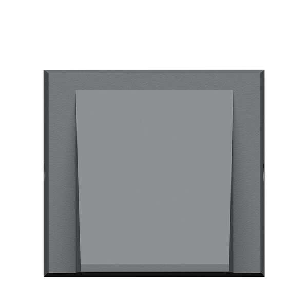 Zidna baštenska svetiljka siva 1x6W-3IN1-IP65 - Slika 3