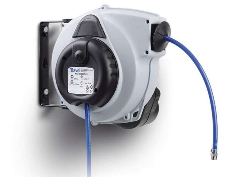 Zidna motalica za kabel ROLL CLASSIC PLUS230/50, presek kabla 3x1,5, Schuko utičnica L = 10m - Slika 1