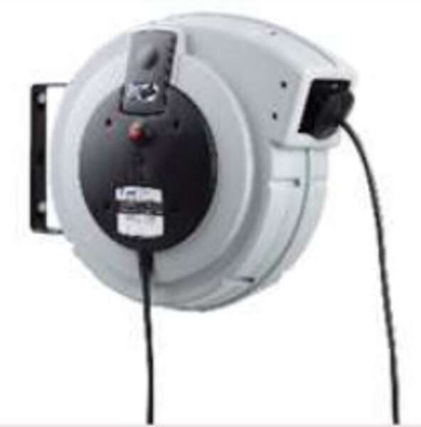 Zidna motalica za kabel ROLL MAJOR PLUS- 230/50, presek kabla 3x1,5, Schuko utičnica, L = 25 m - Slika 1