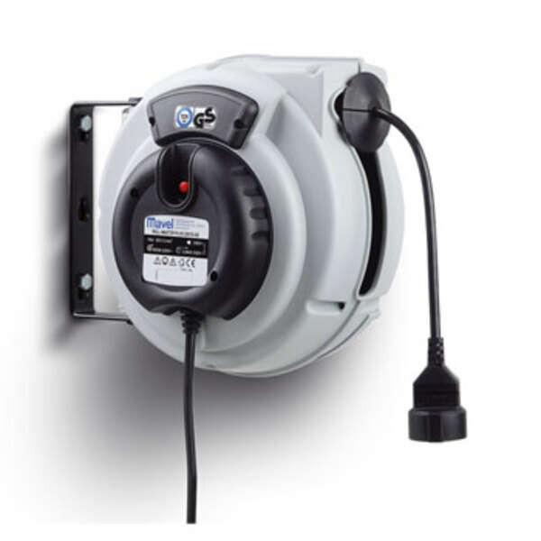 Zidna motalica za kabel ROLL MASTER PLUS- 230/50, presek kabla 3x2,5, Schuko utičnica, L = 10 m - Slika 1