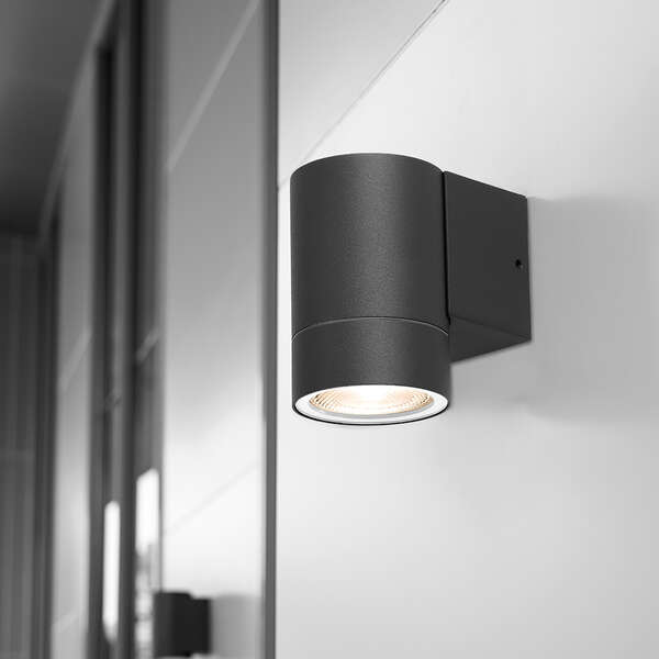 Zidna rozetna siva 1xGU10-IP44 - Slika 2