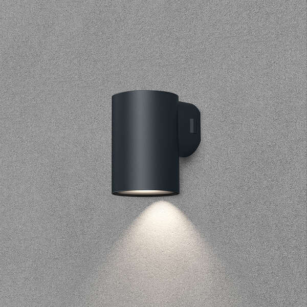 Zidna svetiljka siva 1x9W-3IN1-IP65 - Slika 2