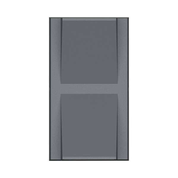 Zidna svetiljka siva 2x6W-3IN1-IP65 - Slika 3