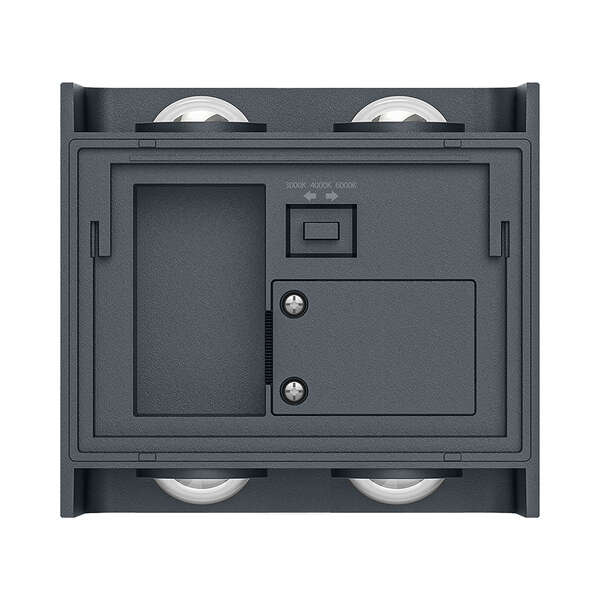 Zidna svetiljka siva 4x1W-3IN1-IP65 - Slika 4