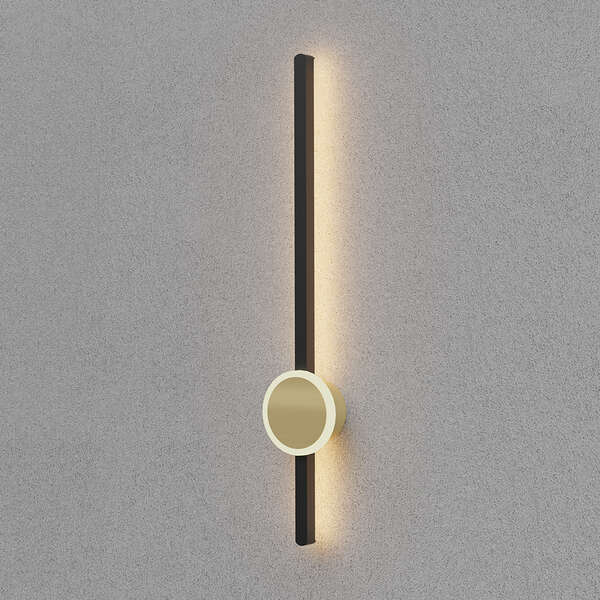 Zidna svetiljka zlatna WL700-16W-3000K - Slika 2