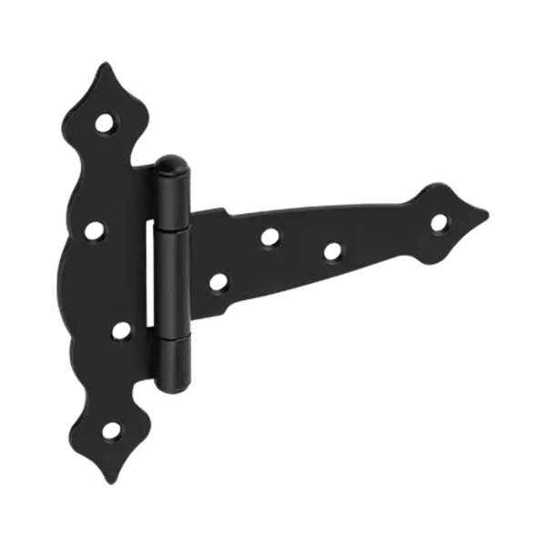 ZTO 125 Crna dekorativna T šarka 125x40x160x2,5 mm - Slika 1