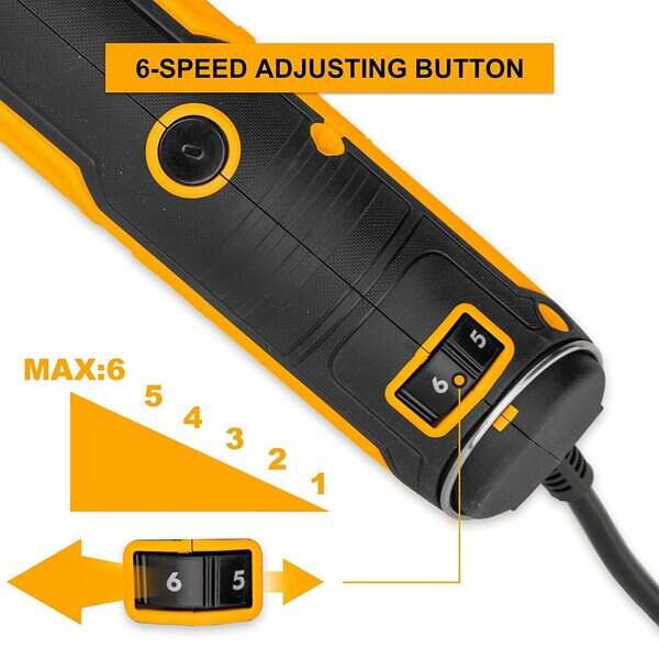 Čeona brusilica 130w sa potenciometrom Ingco - Slika 3