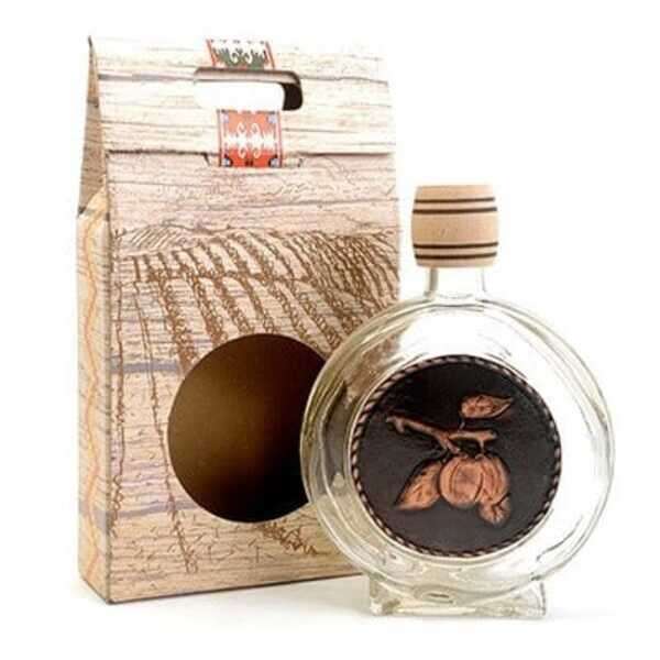 Čutura - flaša za rakiju sa motivom 0.75 šljiva - Slika 1