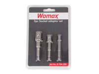 Adapter set 3 kom. 1/4",3/8" I 1/2"