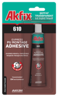 Akfix 610 ekspres montažni lepak (transparentni) 50ml