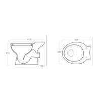 Wc šolja Baltik OXI LINNI - Slika 2