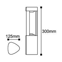 Baštenski led stub 7W-3000K-IP54 - Slika 4