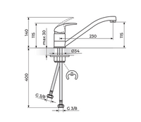 Baterija za sudoperu PERLA JP381001 - Slika 2