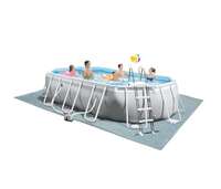 Bazen metalni okvir 6.1 x 3.05 x 1.22 Prism Frame Oval