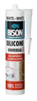 Bison silicone  universal white 280ml-Univerzalni silikonski zaptivač