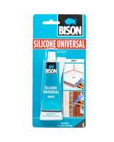 Bison silicone universal white 60ml- Univerzalni silikonski zaptivač beo