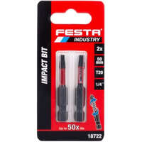 Bitovi produženi T20 - 50mm 2kom. FESTA INDUSTRY - Slika 3