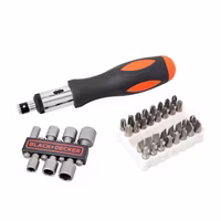 Set bitova sa ručkom A7062-XJ Black&Decker - Slika 3