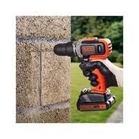 Akumulatorska udarna bušilica u koferu BCD003C2K-QW Black&Decker - Slika 3