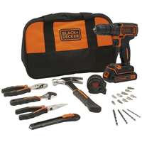 Akumulatorska šrafilica set BDCDC18K-QW Black & Decker