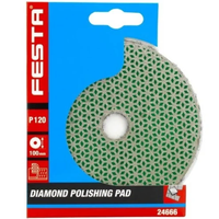 Brusni disk za poliranje - dijamantski P120 - 100mm FESTA - Slika 3