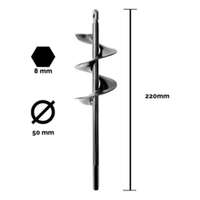 Burgija za zemlju 5x22cm Einhell by KWB - Slika 3