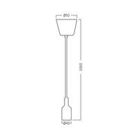 Caffe visilica E27-1MT-MTL - Slika 4
