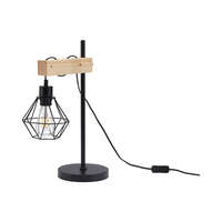 Dekorativna stona svetiljka drvo 1H-1xE27 - Slika 2