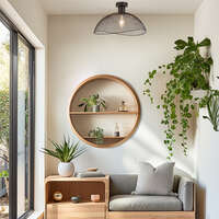 Dekorativna svetiljka crna 1H-1xE27 - Slika 2