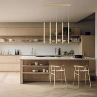 Dekorativna svetiljka zlatna 1H-5xG9 - Slika 2