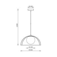Dekorativna visilica 1H-1xE27 - Slika 3