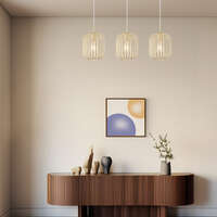 Dekorativna visilica bež 3H-3xE27 - Slika 2