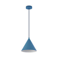 Dekorativna visilica plava 1H-1xE27 - Slika 3