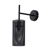 Dekorativna zidna svetiljka crna 1H-1xE14 - Slika 2