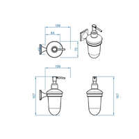 Dozator za sapun classic LINNI - Slika 3