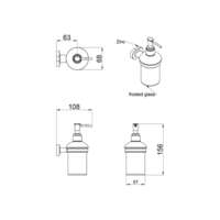 Dozator za sapun ENJOY LINNI - Slika 3