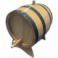 Drveno hrastovo bure za vino i rakiju 10L