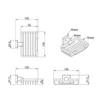 Držač sapuna žičani FANTASY LINNI - Slika 3