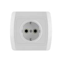 Dvopolna priključnica 16A/250V, 2P+E, EKO, plastika Status