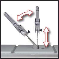 Stoni cirkular TE-TS 254 T Einhell - Slika 4