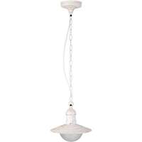 Fenjer visilica Imperial 1xE27 IP44 antik bela