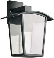 Fenjer zidna lampa Coronado 1xE27 IP44 Crna