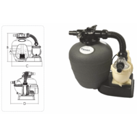 Filter set Emaux Ultra 5m3/h(4m) - Slika 2