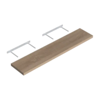 FS 118/24 Samonoseca polica 1180x23,5 cm hrast sonoma