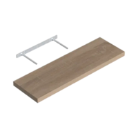 FS 80/24 Samonoseca polica 79,5x23,5 cm hrast sonoma