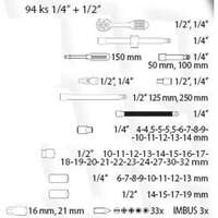 Gedore komplet 94kom. FESTA - Slika 3