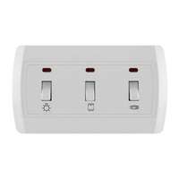 Horizontalna sklopka za kupatilo 16AX/250V, keramika Status