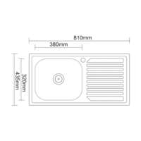 Sudopera ICC inox 8244R - Slika 2