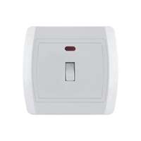 Jednopolna sklopka sa sig.sij. 16AX/250V, keramika Status